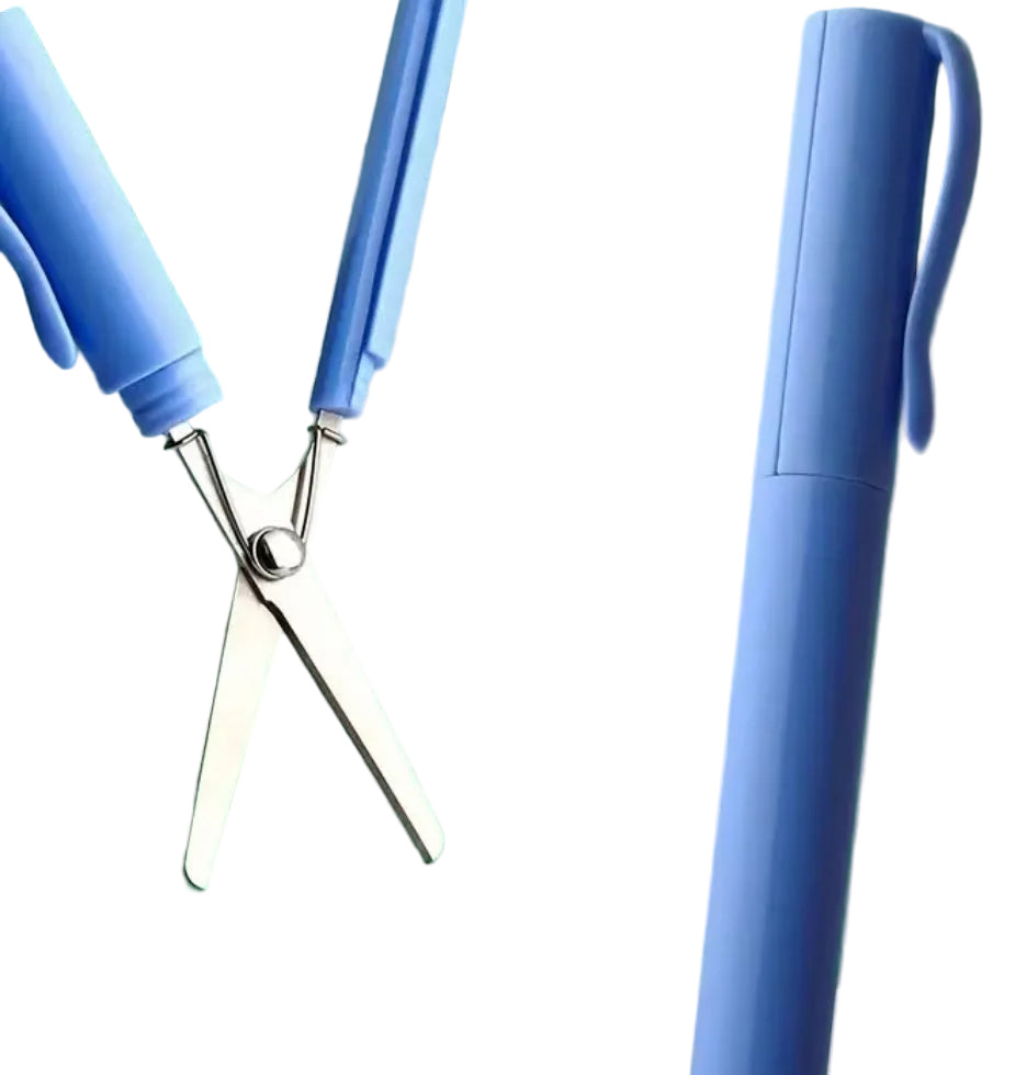 Compact folding scissors
