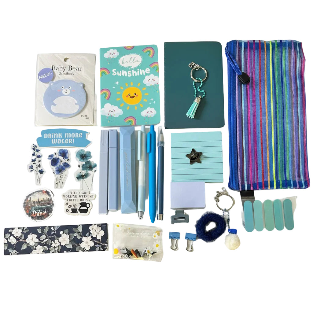 Terrific teal & blue mood bundle
