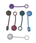 Silicon straw caps