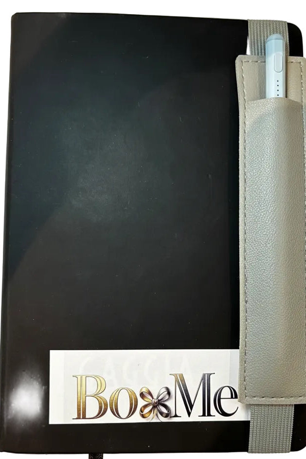 Adjustable elastic pen holder strap