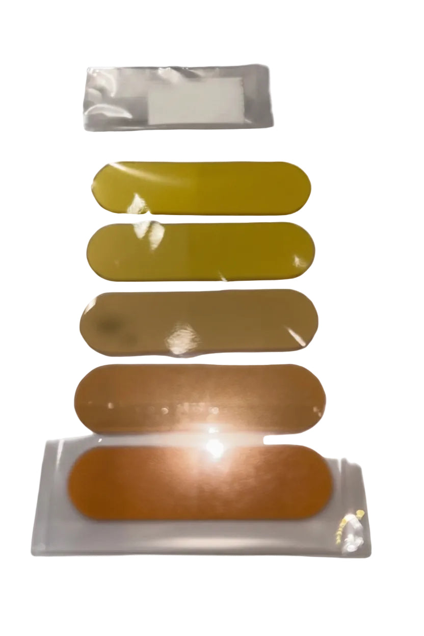 Gradient sticky note tabs