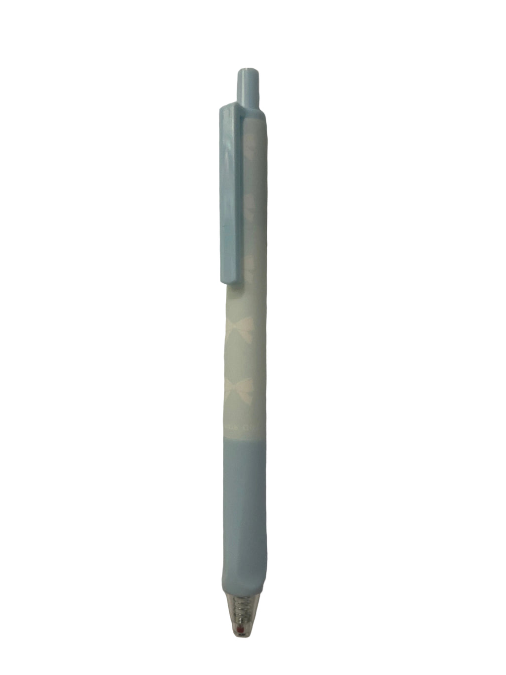 Retractable blue bow Pen