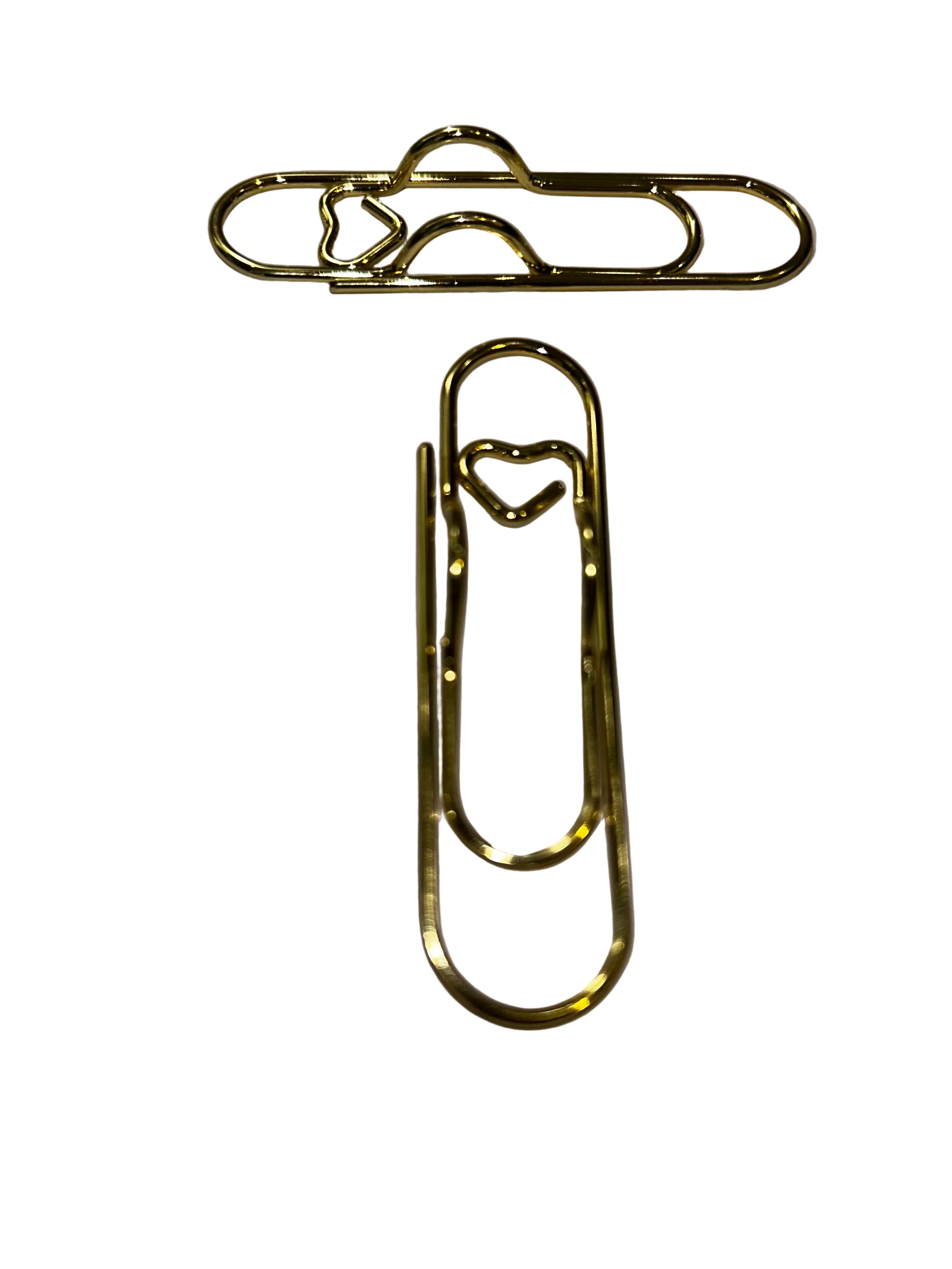 Jumbo pen holder paper clip