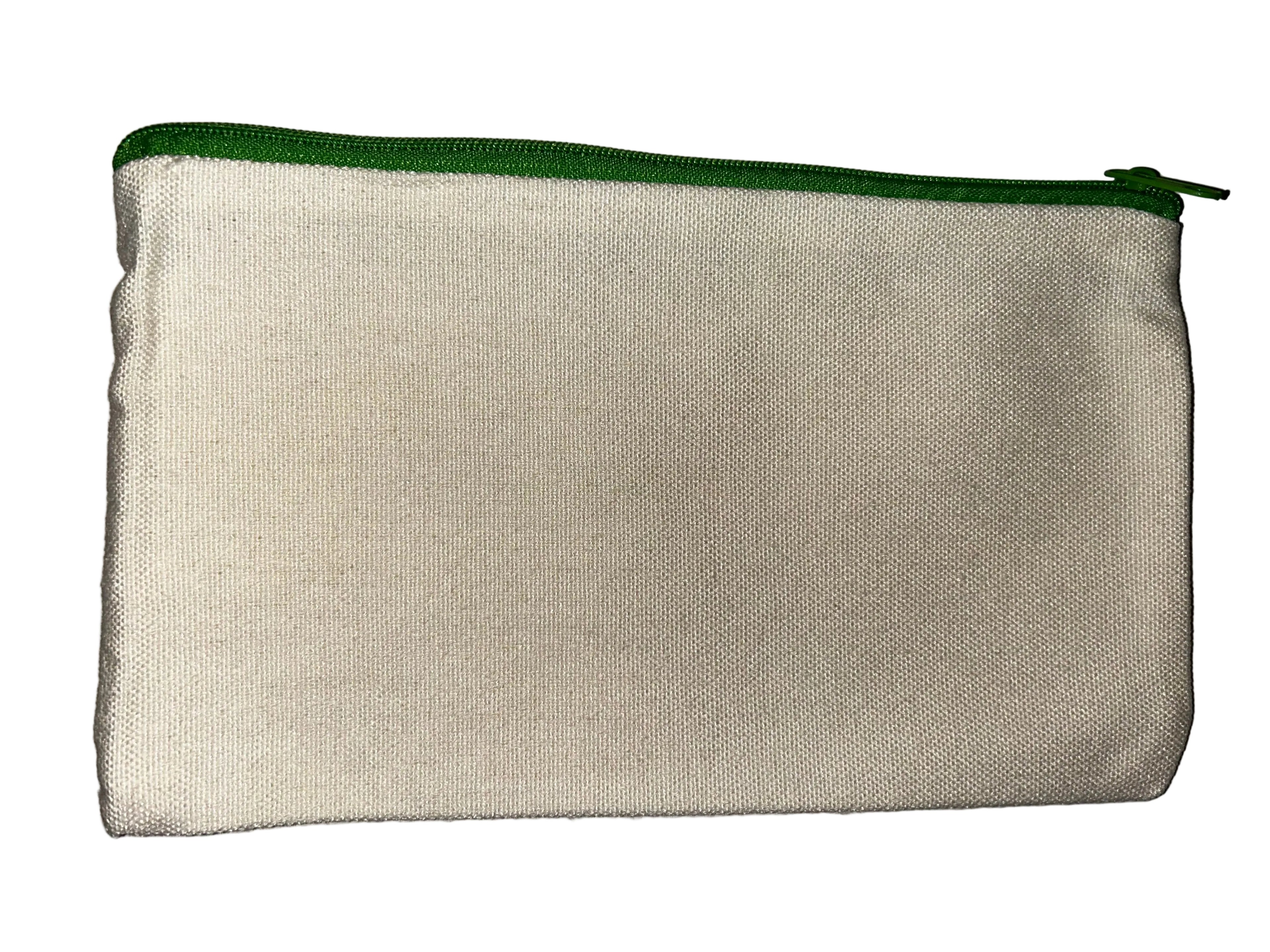 Canvas bag with customized iron on decal