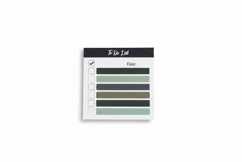 Sticky note pad To Do List
