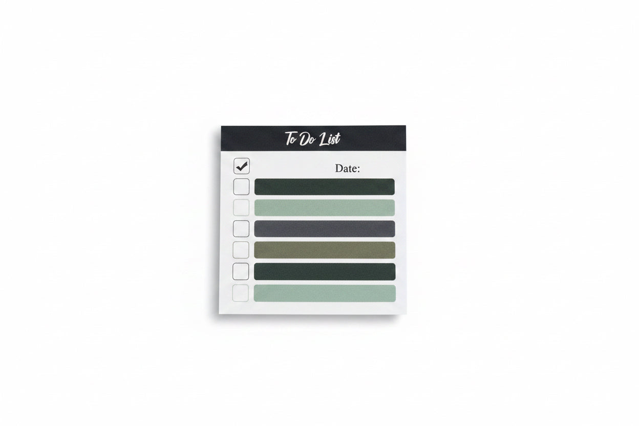 Sticky note pad To Do List
