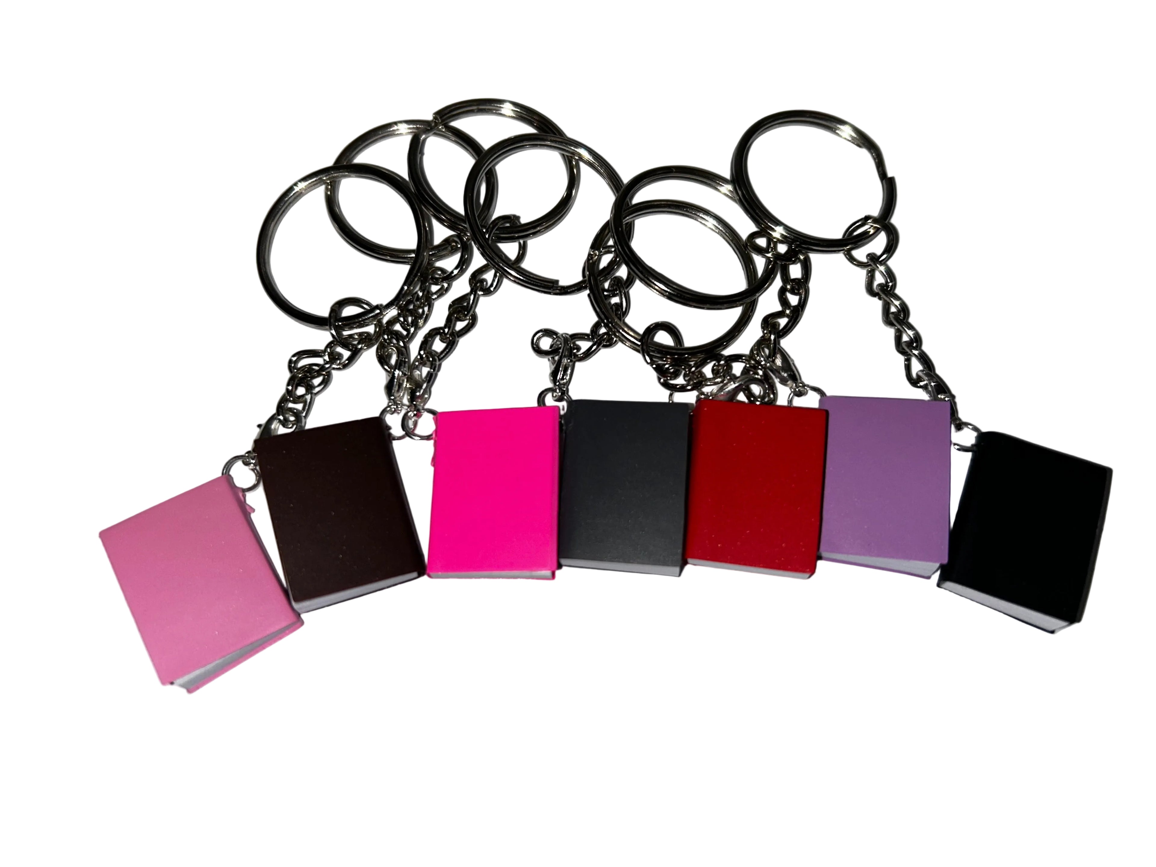 Mini book charm