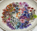 Transparent flowers sticker