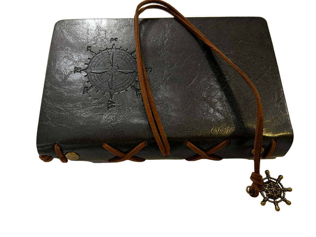 Leather bound notebook