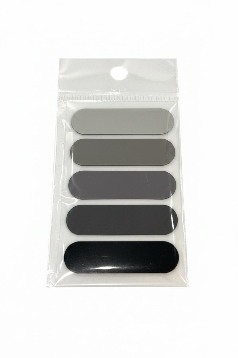 Gradient sticky note tabs