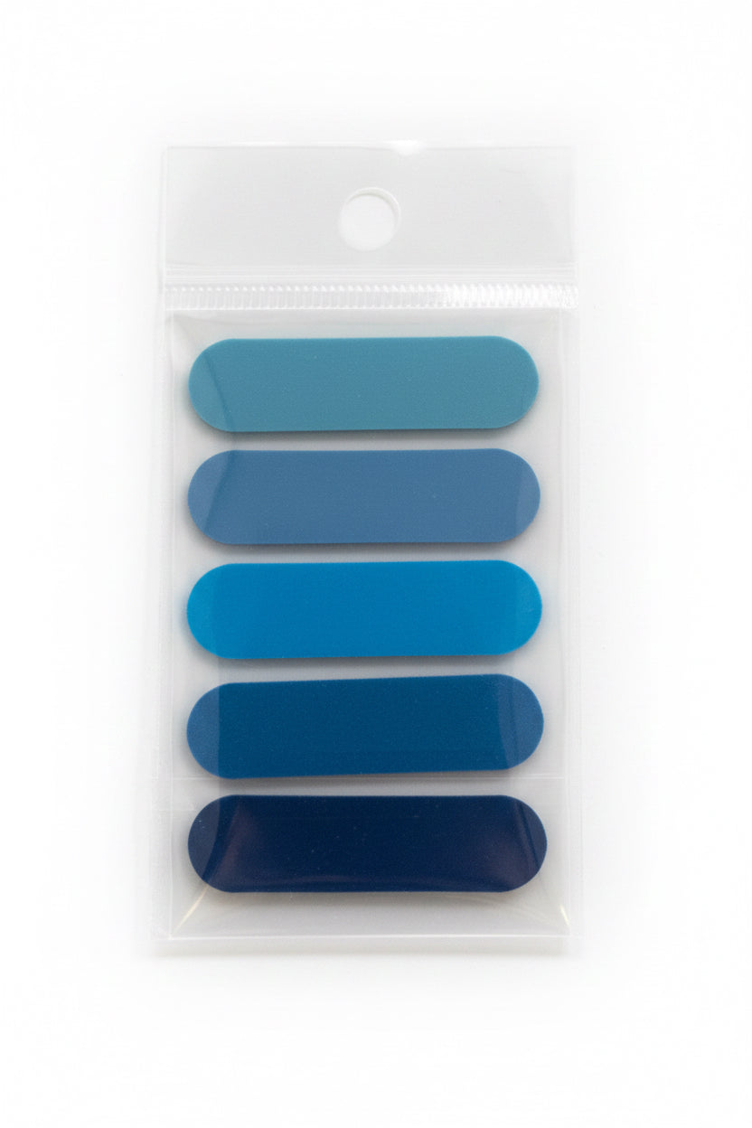 Gradient sticky note tabs