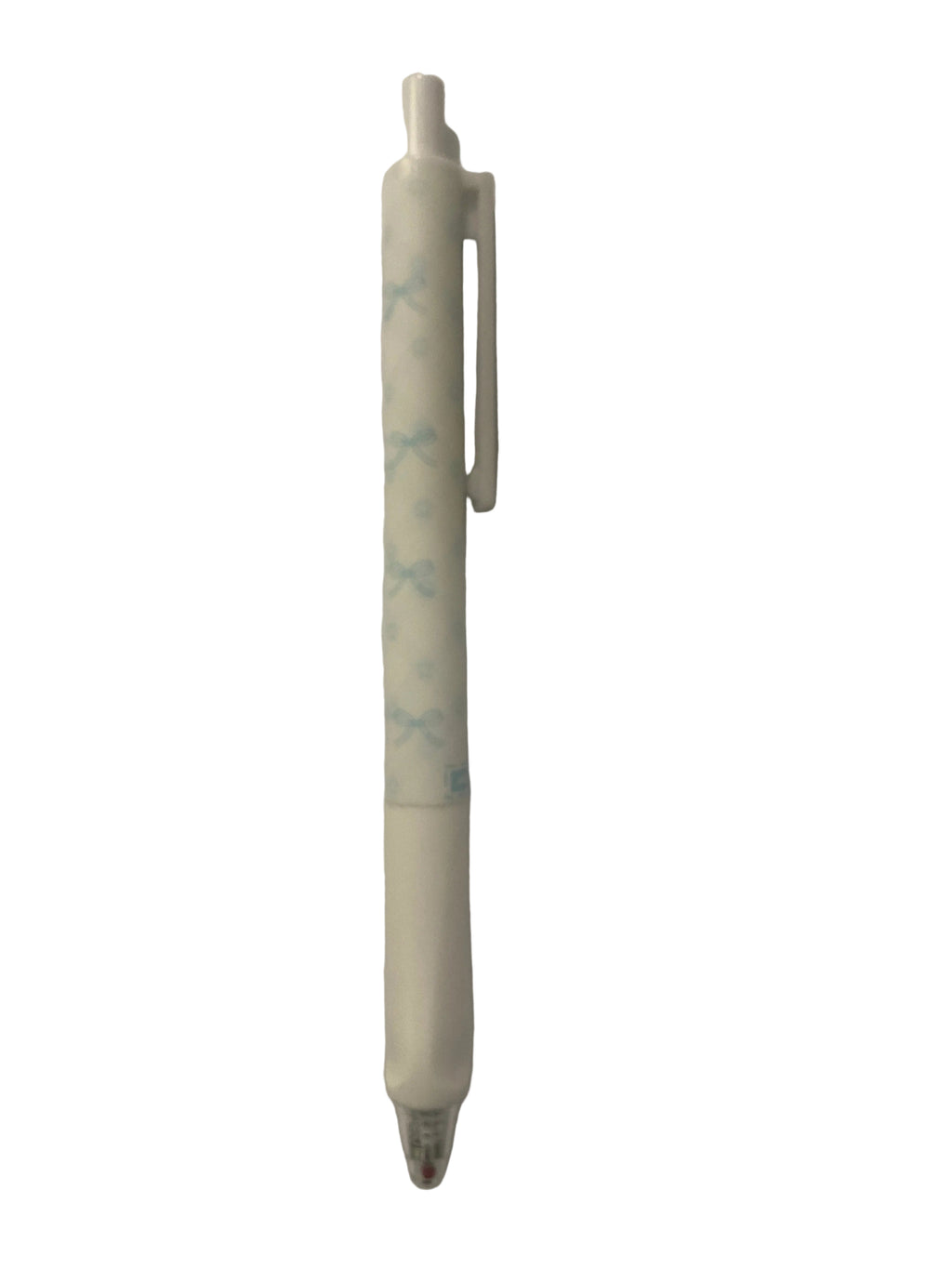 Retractable blue bow Pen