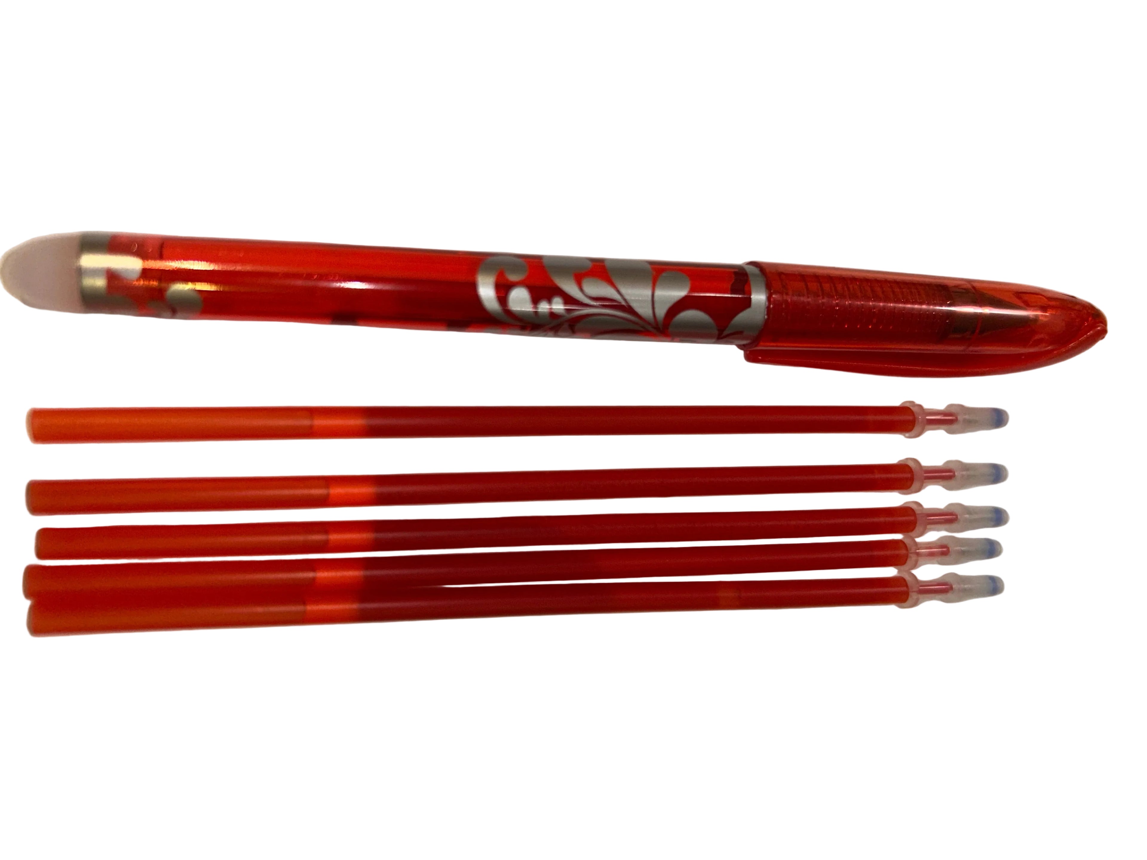 Erasable Gel ink pens with 5 refills