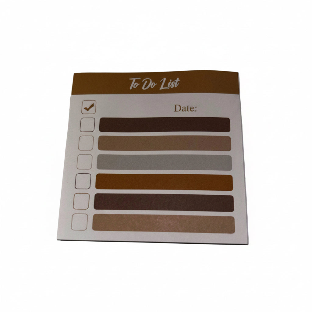 Sticky note pad To Do List