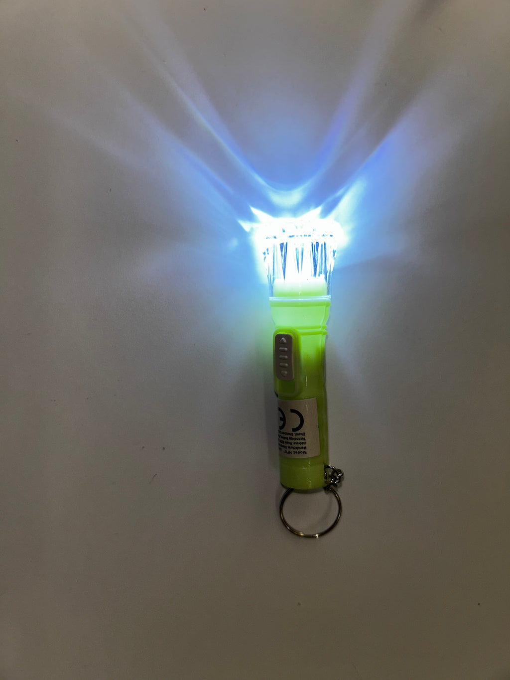 Mini bright keychain flashlight