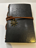 Leather bound notebook