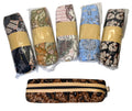 Batik print pencil bag 21x7cm