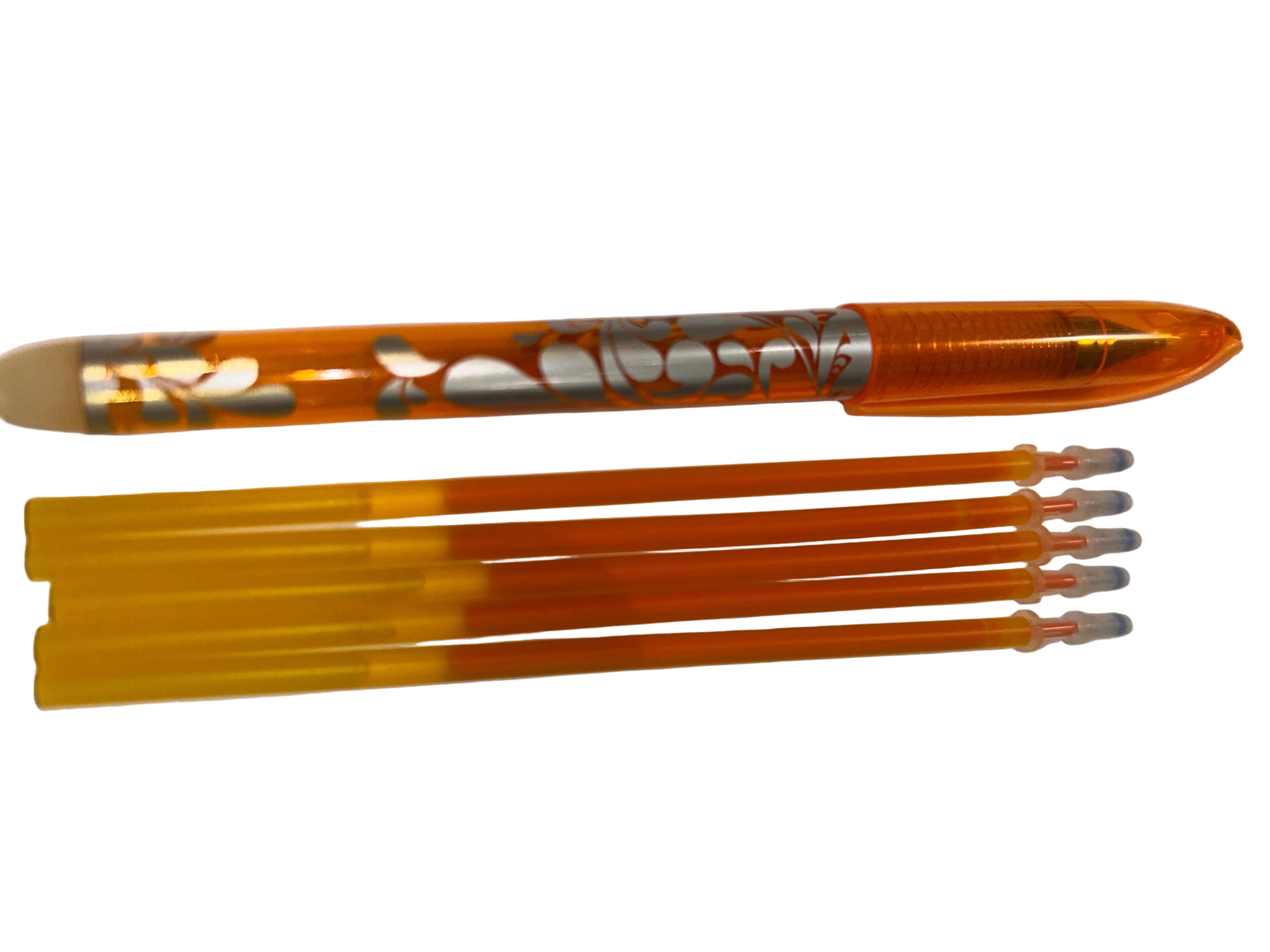 Erasable Gel ink pens with 5 refills