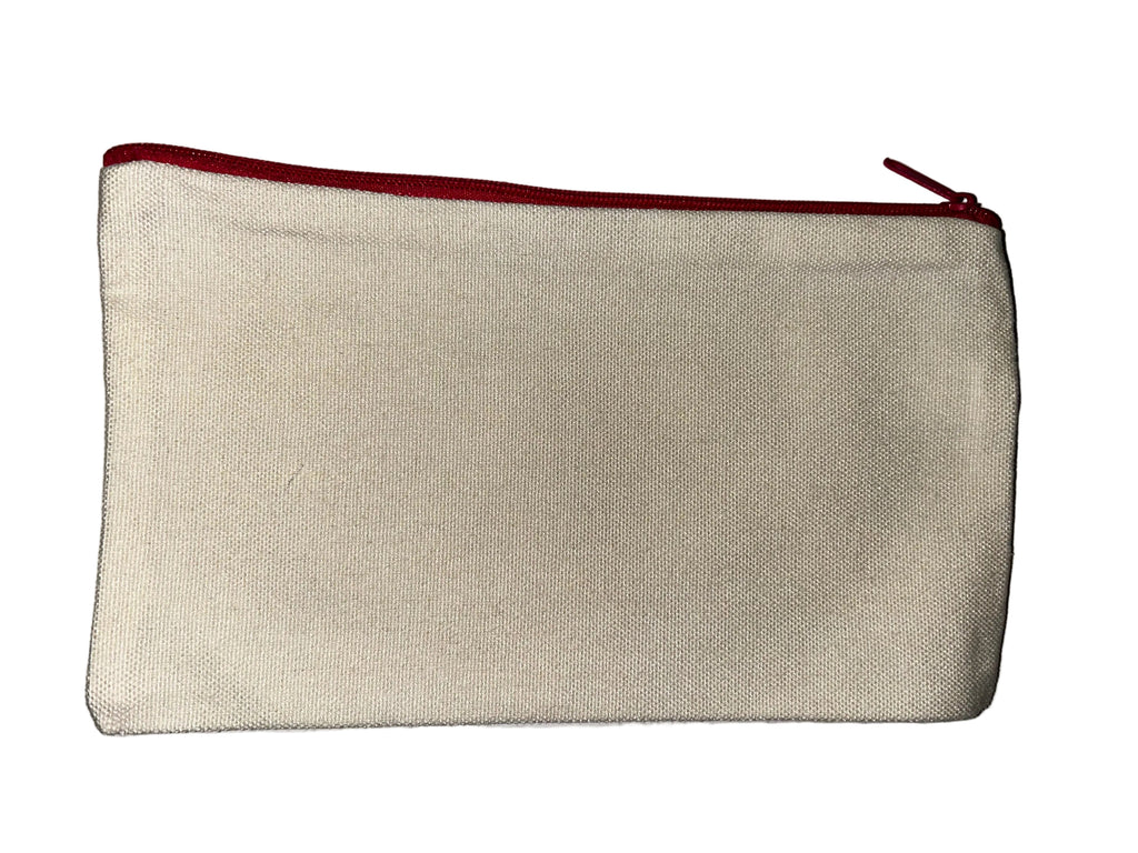 Canvas bag with customized iron on decal