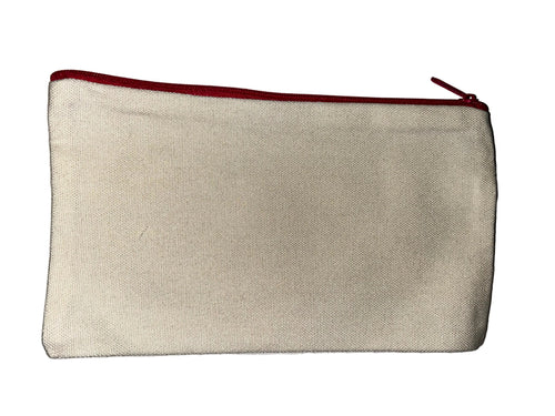 Canvas bag with customized iron on decal