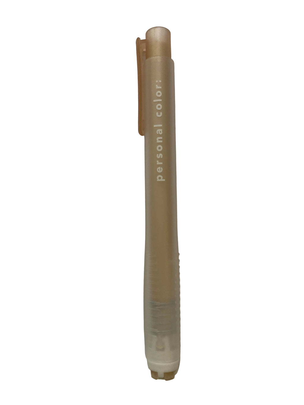 Push pen type eraser
