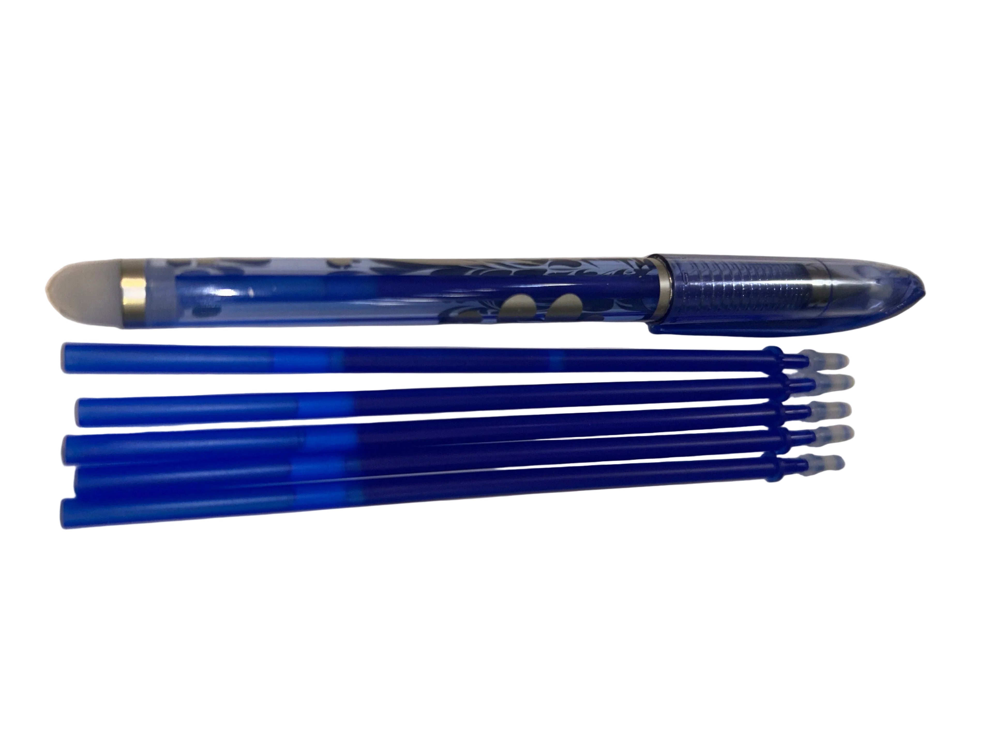 Erasable Gel ink pens with 5 refills