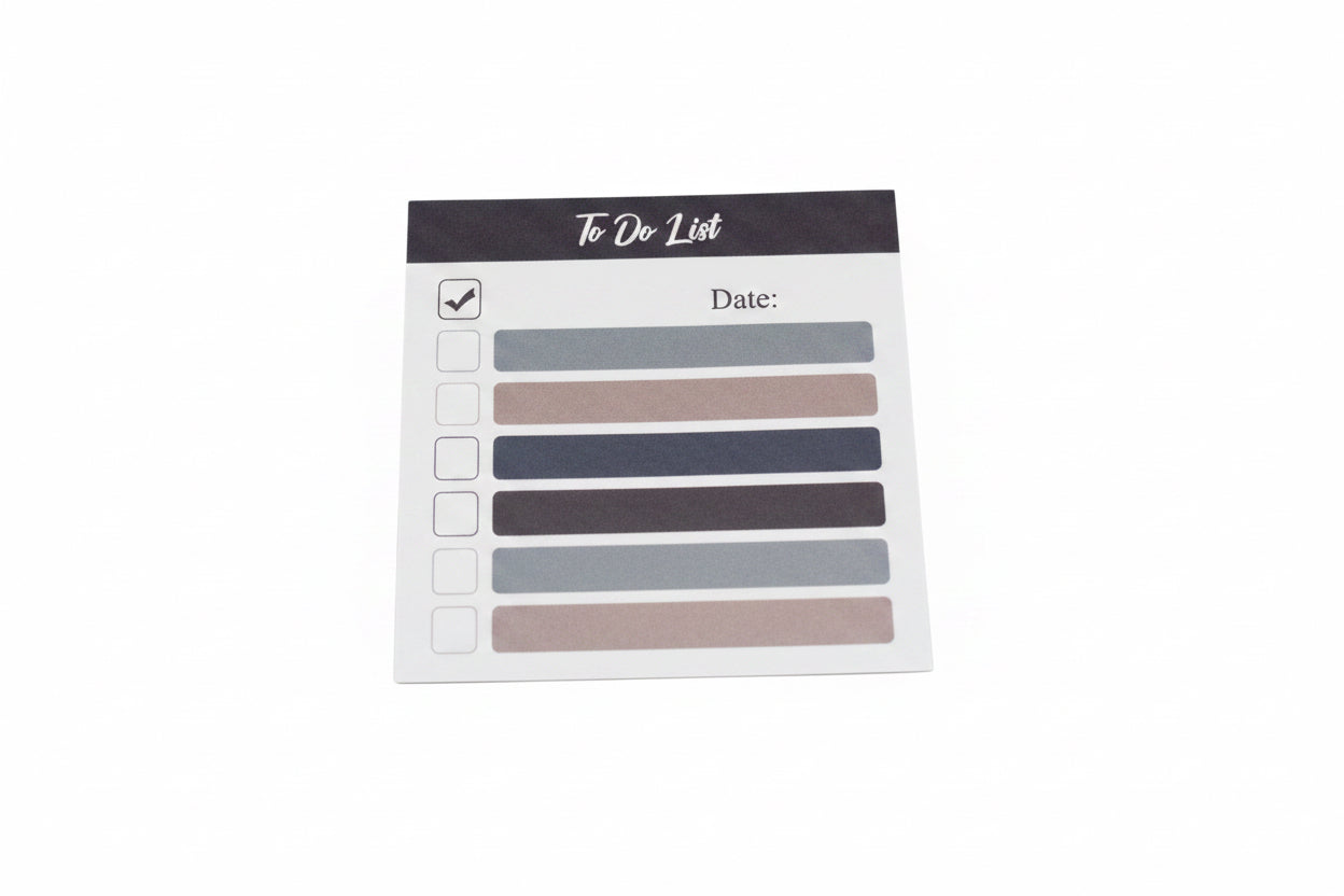 Sticky note pad To Do List