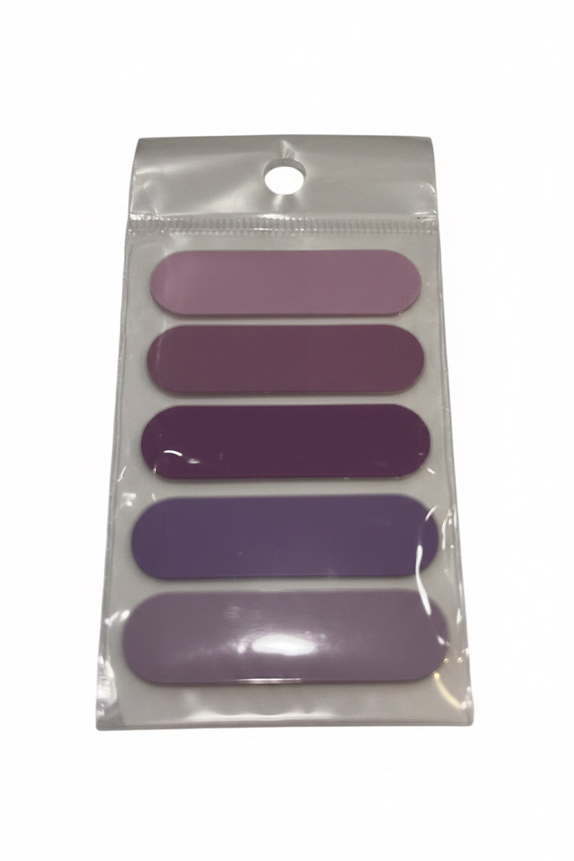Gradient sticky note tabs
