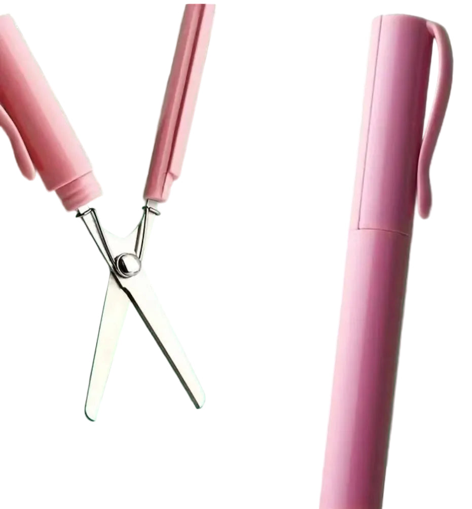 Compact folding scissors