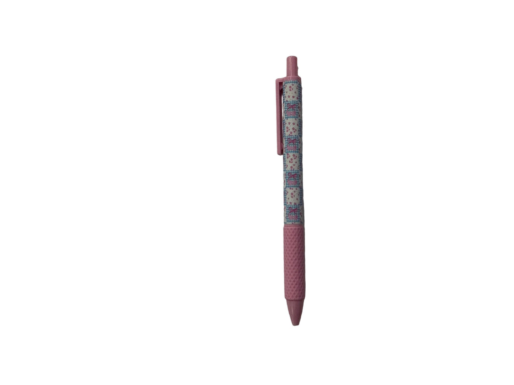 Retractable pink bow pen