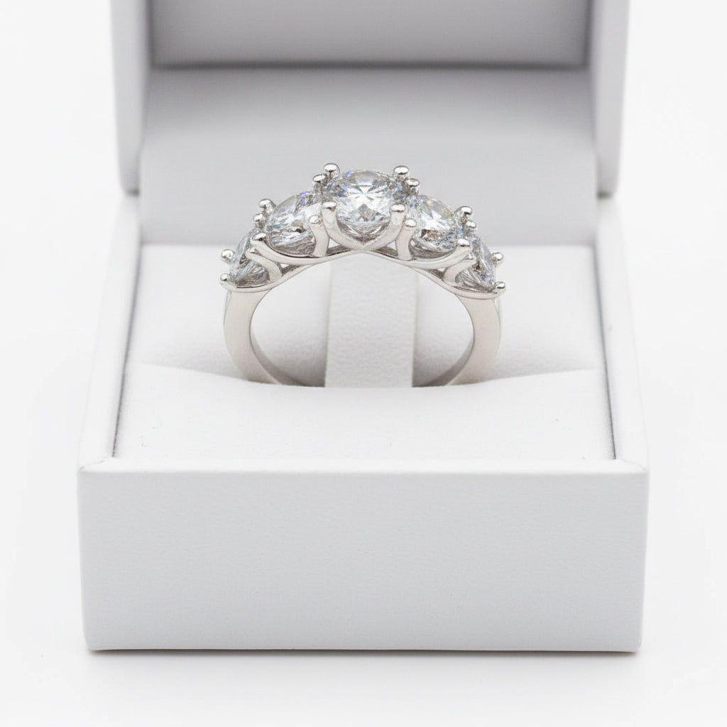 Moissanite Ring