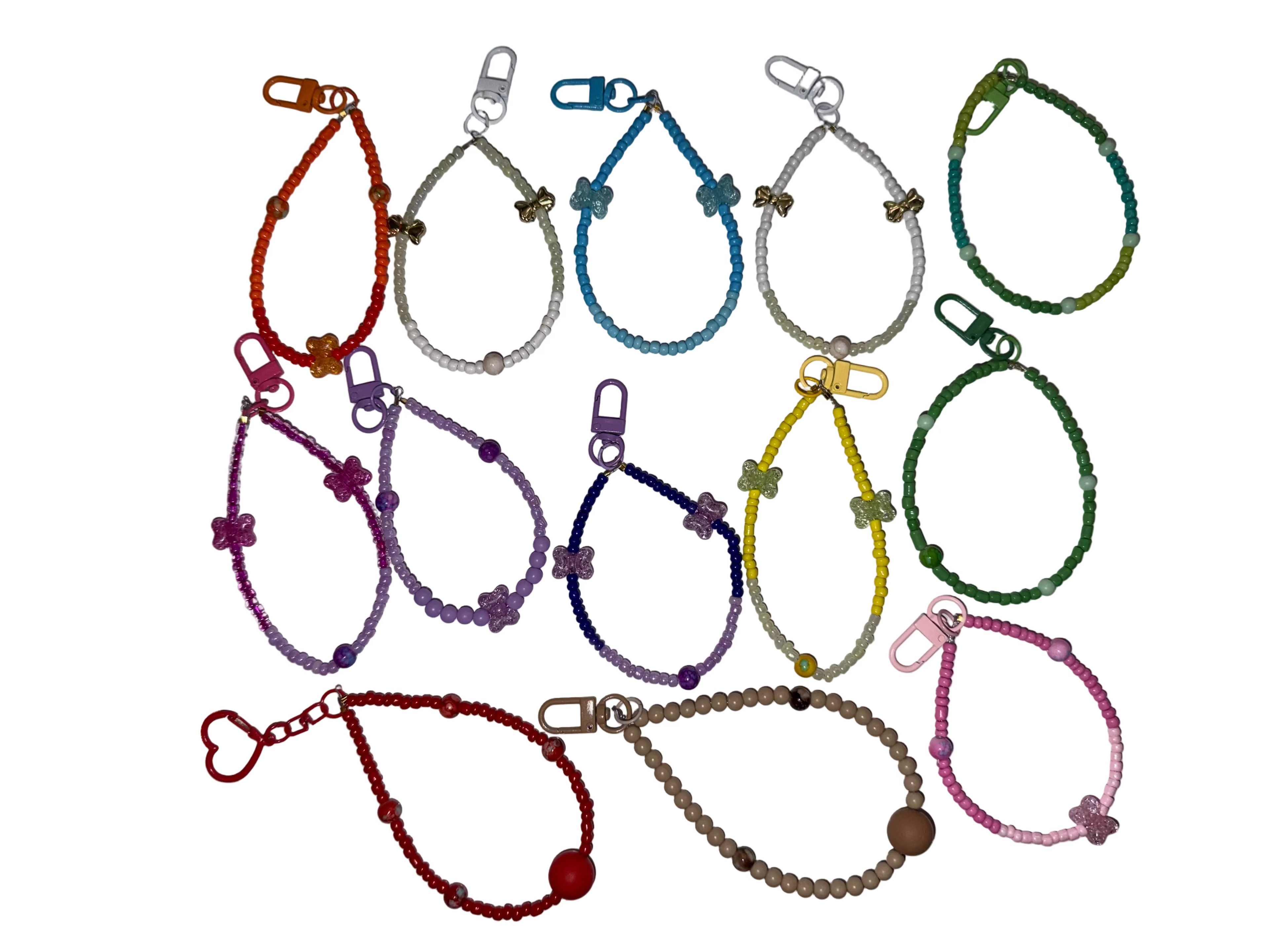 Phone wristlet charms