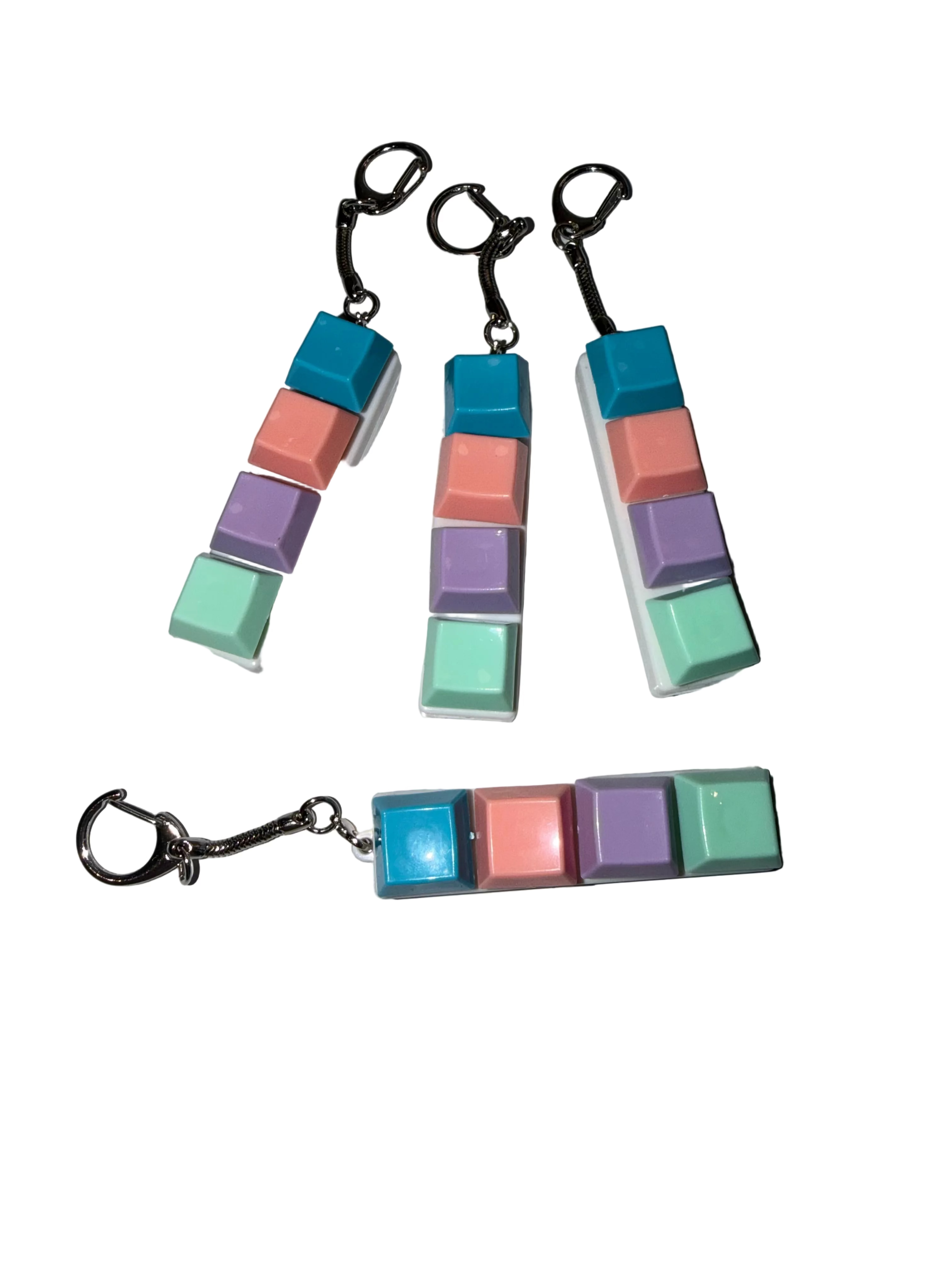 Sensory clicker keychain