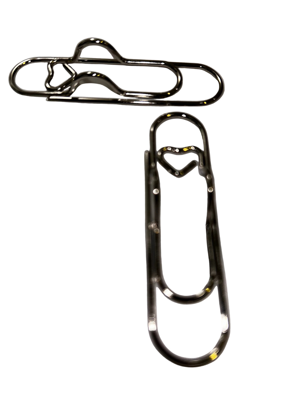 Jumbo pen holder paper clip