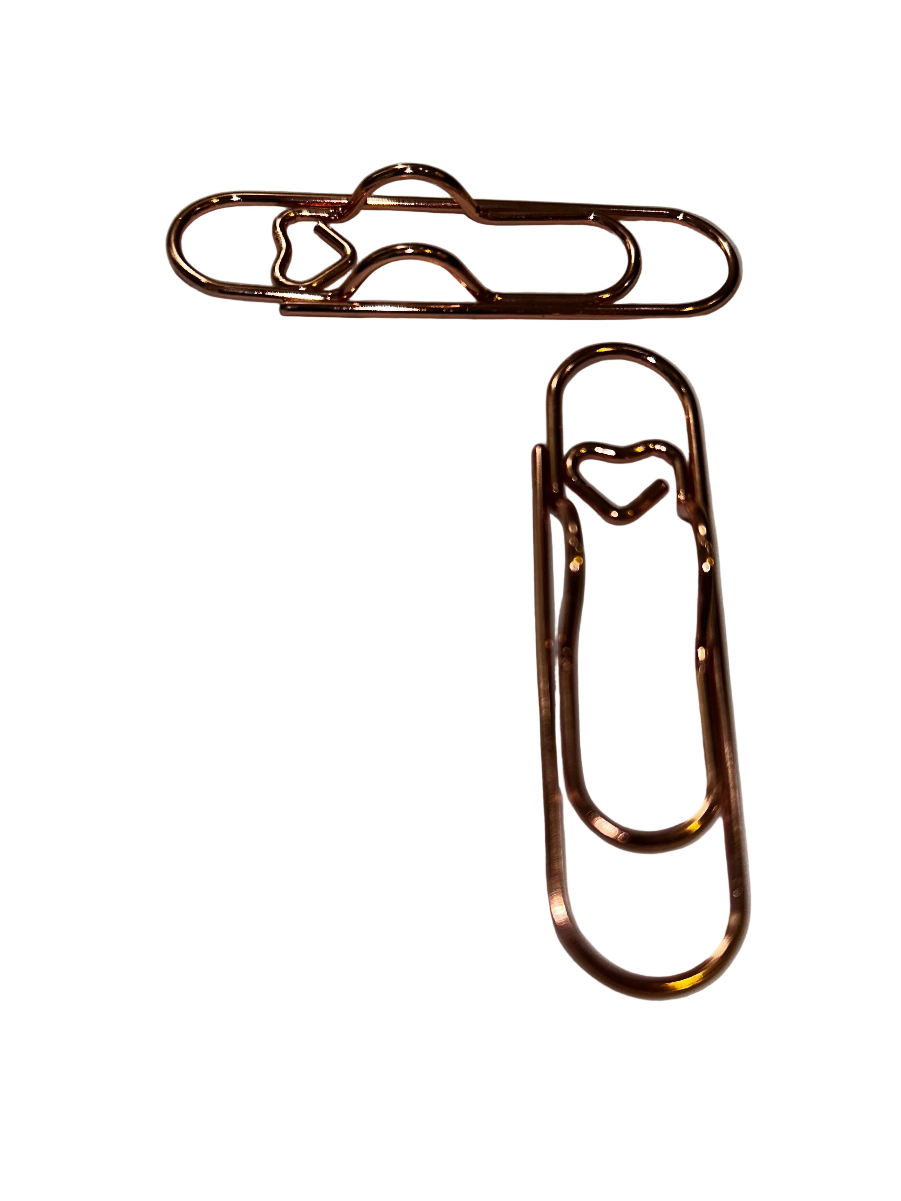 Jumbo pen holder paper clip