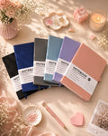 A5 notebooks with pen holder