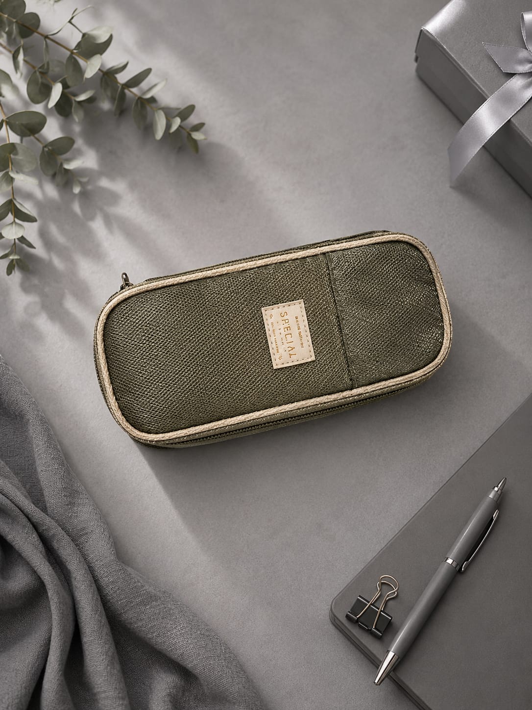 Expandable pencil bag